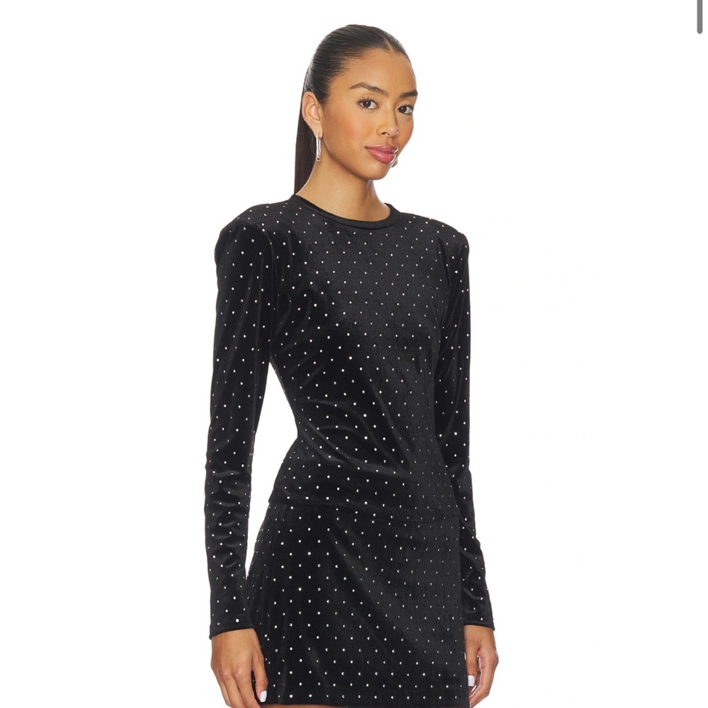 Steve Madden Maddilyn Top and Cindi Skirt in Black - Size Medium - Picture 2 of 6